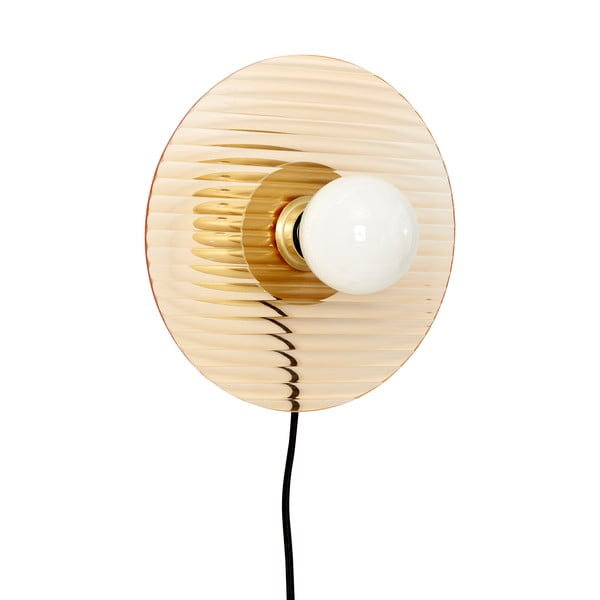 Lampada da parete arancione dimmerabile Halo - Hübsch-image-2