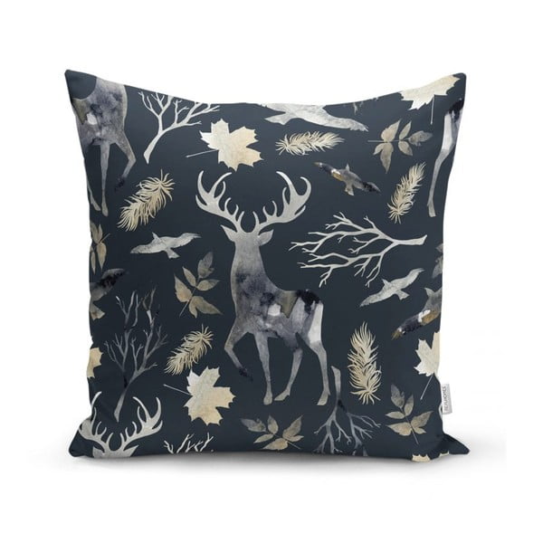 Set di 4 federe natalizie e runner da tavolo Foresta di Natale - Minimalist Cushion Covers-image-3