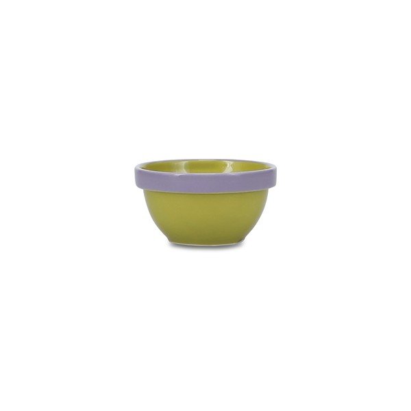 Ciotolina verde/viola in gres 170 ml Duo – ONA-image-2