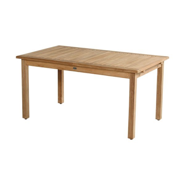 Tavolo da pranzo da giardino in teak massiccio 90x150 cm Java – Hartman-image-1