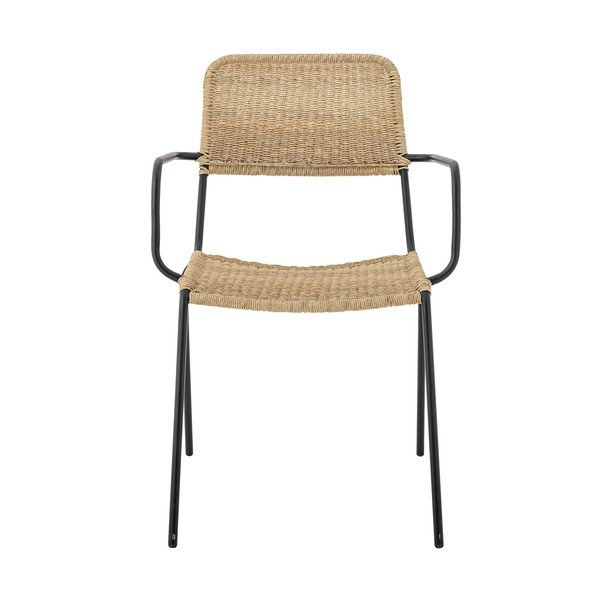 Sedie da pranzo in rattan in colore naturale in set di 2 pezzi Paisley - Bloomingville