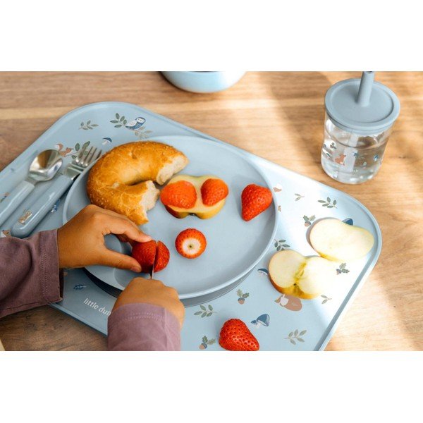 Tovaglietta per bambini in plastica/in silicone 28x40 cm Forest Friends by Little Dutch – Mepal-image-1