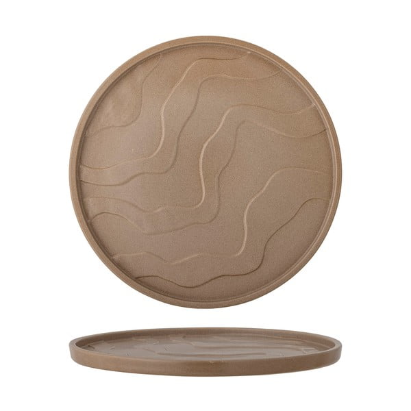 Vassoio decorativo in gres Noria - Bloomingville-image-3