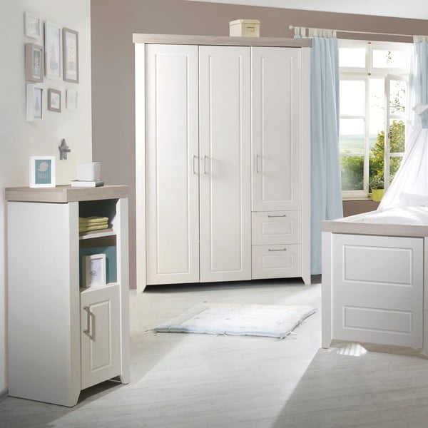 Libreria per bambini bianca 49x115 cm Felicia - Roba-image-1