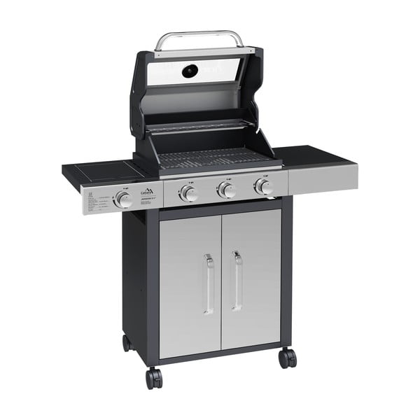 Griglia a gas mobile 3+1 Window - Cattara-image-2