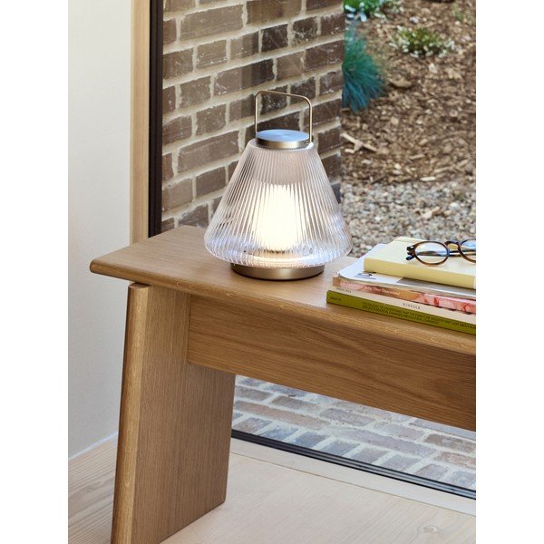 Lampada da tavolo LED in vetro ø24x28 cm Tou – Hübsch-image-3