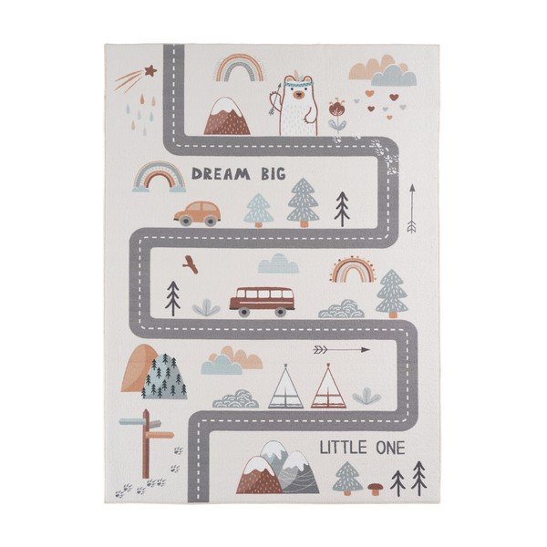 Tappeto per bambini color crema lavabile 120x170 cm Coco 1134 – Ayyildiz Carpets
