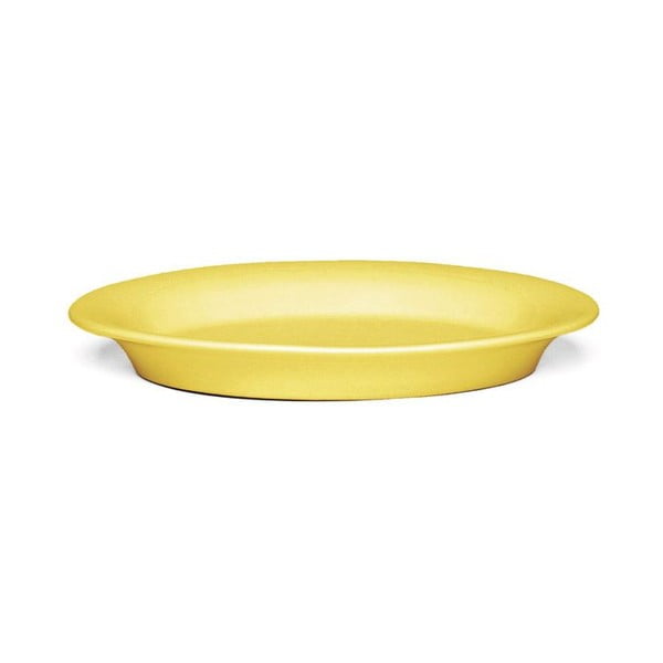 Piatto ovale giallo in gres, 18 x 13 cm Ursula - Kähler Design