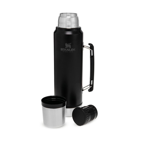 Borraccia termica nera in acciaio inox 1 l Legendary Classic Black – Stanley-image-4