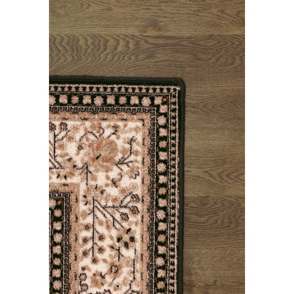 Tappeto in lana marrone chiaro 133x180 cm Charlotte - Agnella-image-3