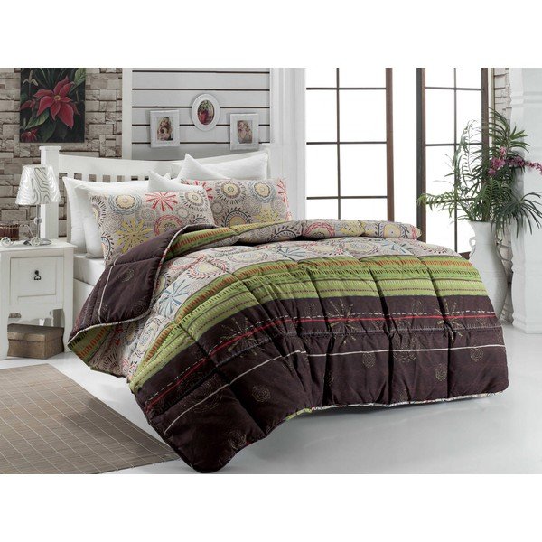 Copriletto trapuntato per letto matrimoniale Kloe, 195 x 215 cm - Mijolnir