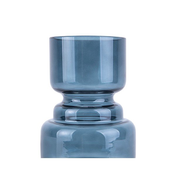 Vaso in vetro blu Courtly - PT LIVING-image-3