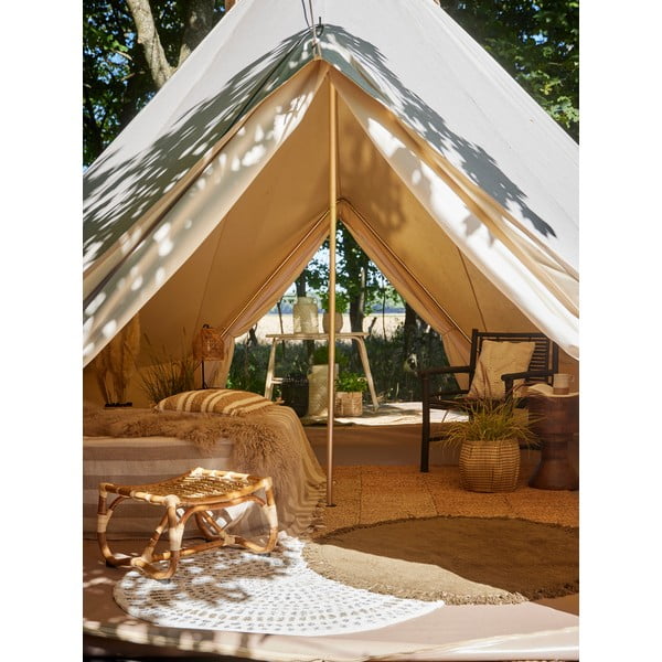 Tappeto rotondo ø 120 cm Janet - Bloomingville-image-1