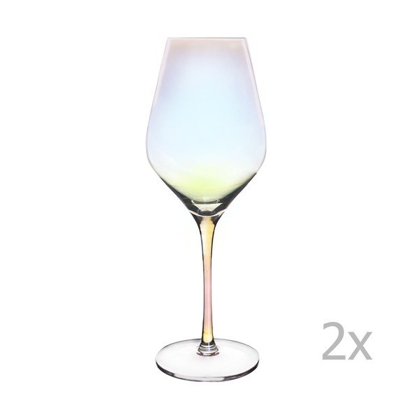 Set di 2 bicchieri da vino bianco , 500 ml Luster - Orion