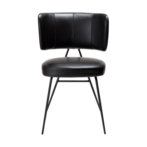 Sedia da pranzo nera Roost - DAN-FORM Denmark-image-1