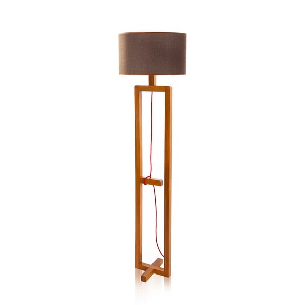 Stojací lampa Dal Walnut