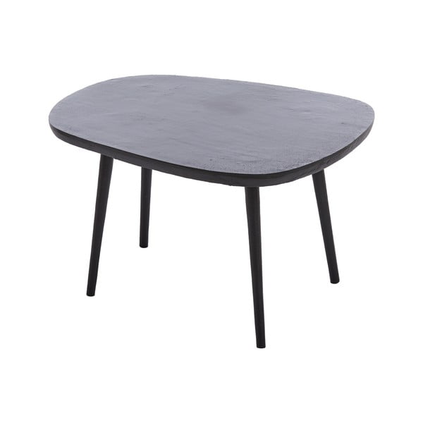 Tavolino da salotto in metallo nero 53x64 cm Puno - Light & Living