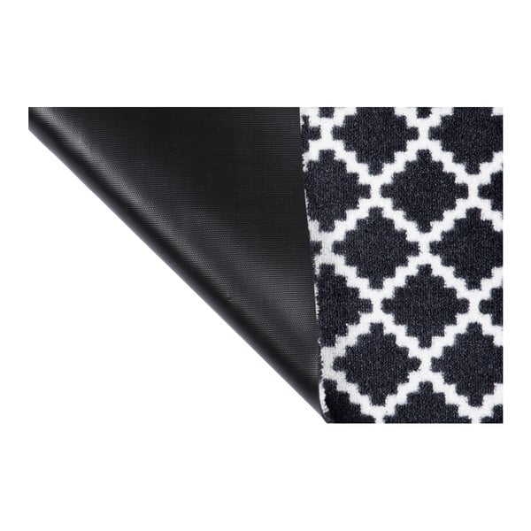 Zerbino bianco e nero , 50 x 70 cm Elegance - Zala Living-image-2