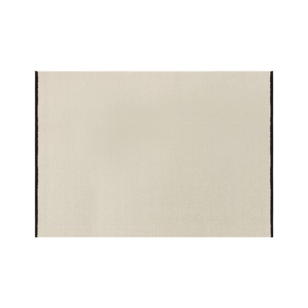 Tappeto beige in lana tessuto a mano 140x200 cm Mavi – noo.ma