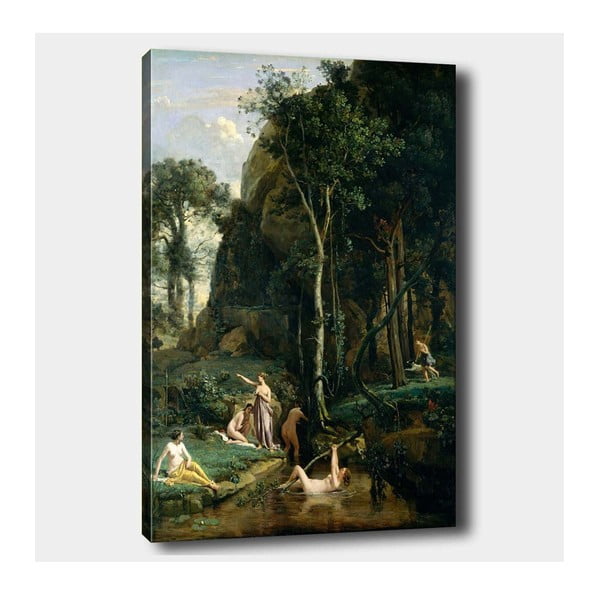 Dipinto - riproduzione 70x100 cm Camille Corot - Wallity-image-2