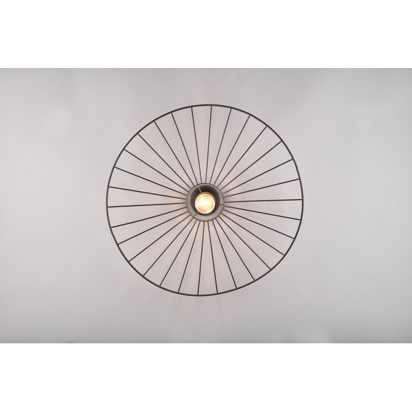 Nero opaco apparecchio da soffitto ø 60 cm Chapeau - Reality-image-2