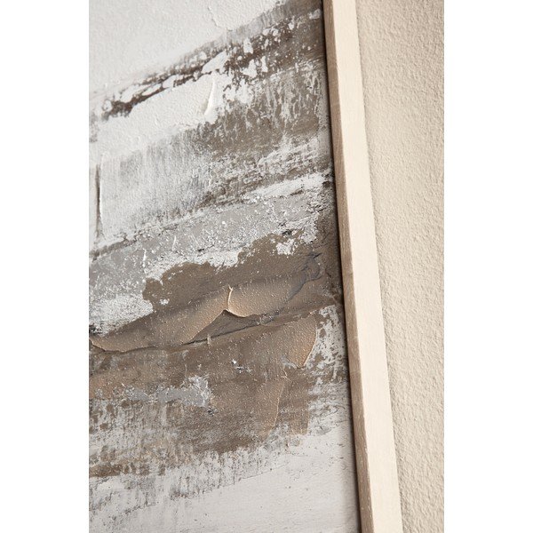 Dipinto con elementi dipinti a mano con cornice inclusa/dipinto su tela 85x85 cm Bold – Bizzotto-image-2