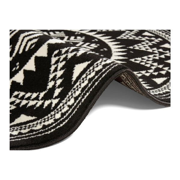 Tappeto nero Celebration , ⌀ 140 cm Valencia - Hanse Home-image-2