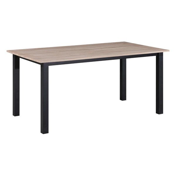 Tavolo da pranzo con piano effetto rovere 90x160 cm Durham – Støraa