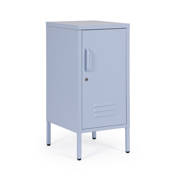 Armadietto azzurro in metallo con chiusura a chiave 35x76x40 cm Cambridge – Yes Everyday-image-2