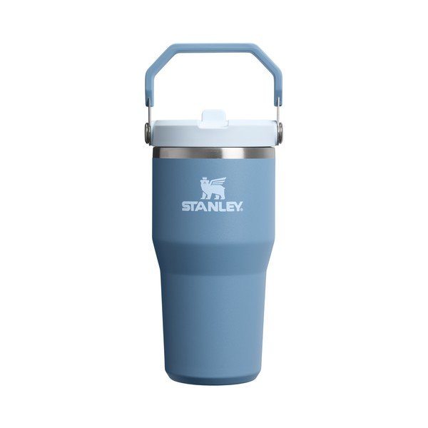 Borraccia termica blu polveroso in acciaio inox 600 ml IceFlow™ Flip Straw 2.0 Tumbler Indigo – Stanley