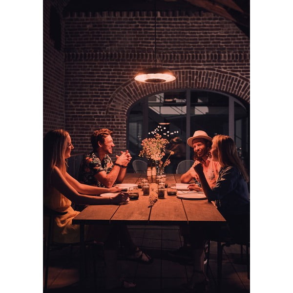 Riscaldatore elettrico nero da appendere Marbella - ENDERS-image-1