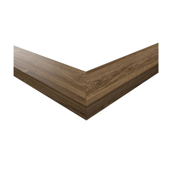 Specchio da parete con cornice marrone, 60 x 148 cm Jyvaskyla - Styler-image-4