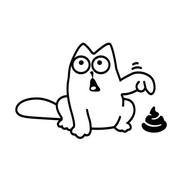 Gatto adesivo divertente - Ambiance-image-1