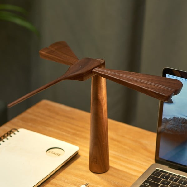 Decorazione luminosa marrone con ricarica USB Dragonflight – Gingko-image-3