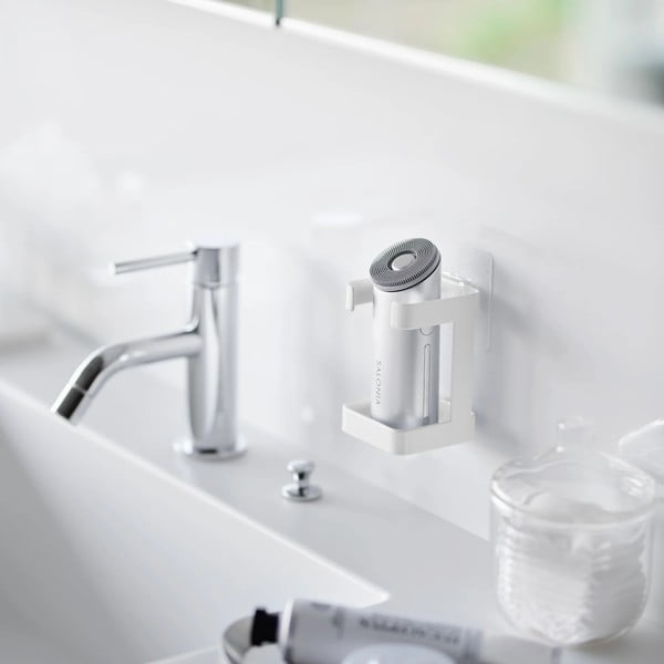 Supporto per apparecchiature per la cura della pelle in metallo bianco Film Hook - YAMAZAKI-image-4