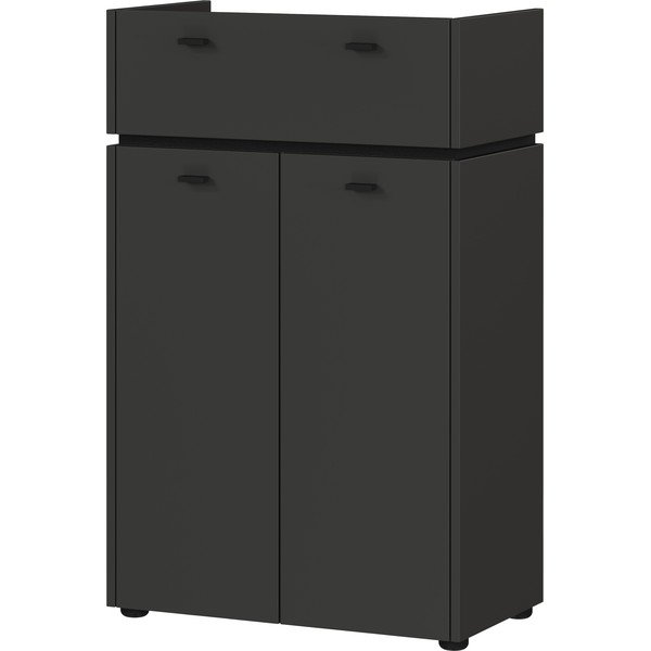 Mobile bagno alto antracite 60x96 cm Modesto - Germania-image-1