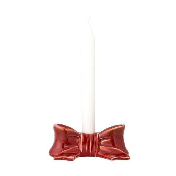Portacandela in gres Bow – Bloomingville-image-2