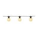 Catena luminosa a LED nera per esterni, lunghezza 5 m Circus Maxi - Star Trading