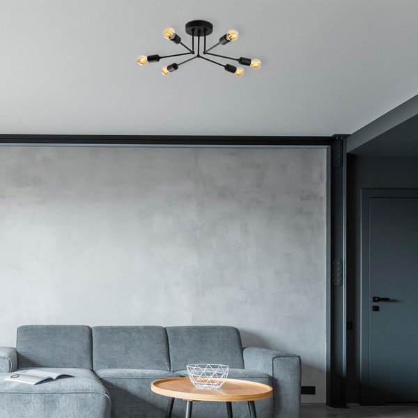 Plafoniera nera Sparrow – Opviq lights-image-1