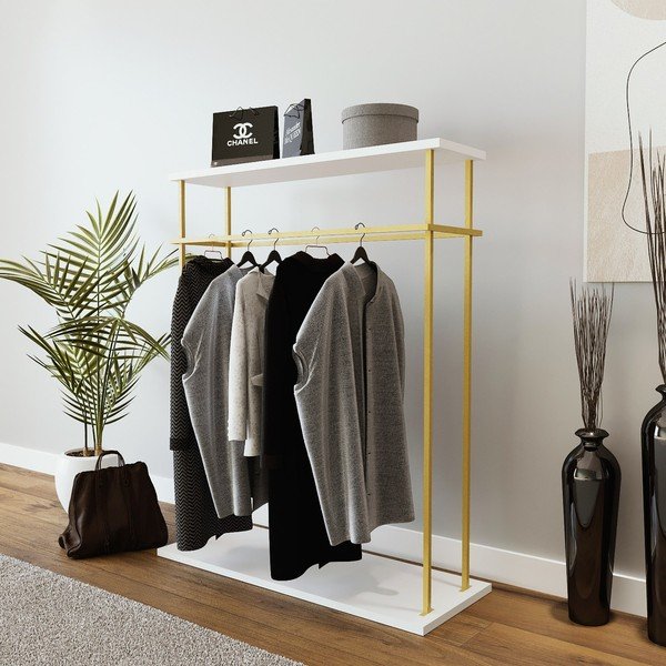 Stand appendiabiti bianco Wuppertal - Kalune Design-image-2