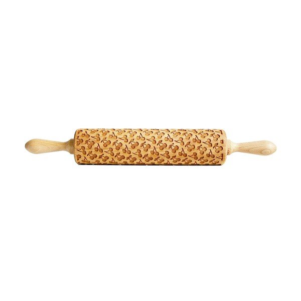 Mattarello con rilievo in legno Cherries – Valek