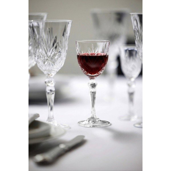 Set di bicchieri da vino 4 pz 140 ml Melodia – Lyngby Glas-image-1