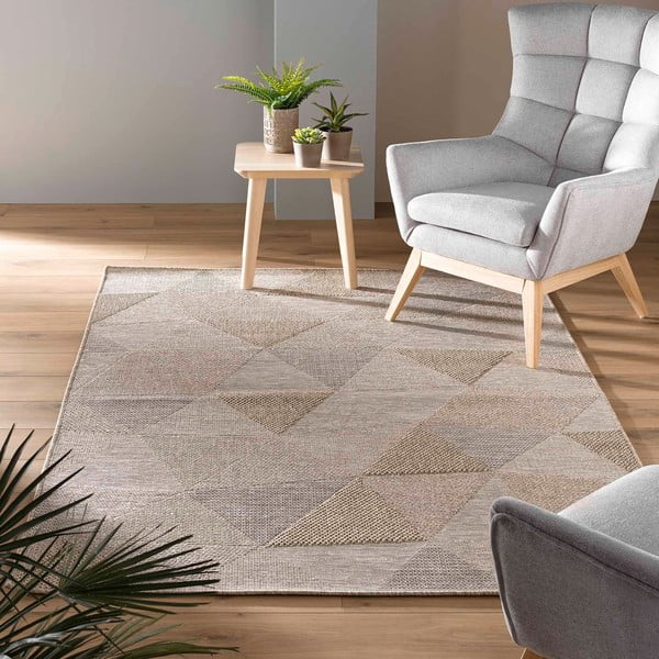 Tappeto beige 160x230 cm Odilon – douceur d'intérieur-image-2