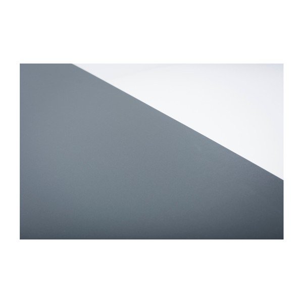 Tavolo da pranzo in rovere massiccio con piano in Linn nero, 220 x 90 cm Stafa - Gazzda-image-2