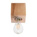 Lampada da soffitto in colore naturale 10x10 cm Gabi - Sollux