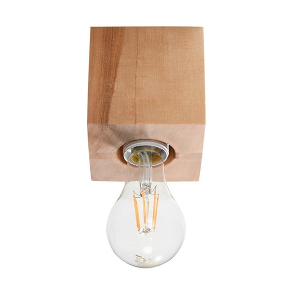 Lampada da soffitto in colore naturale 10x10 cm Gabi - Nice Lamps