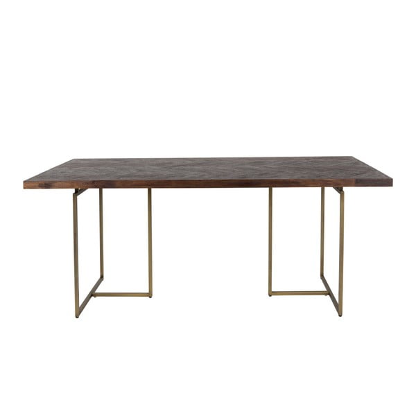 Tavolo da pranzo con struttura in acciaio , 180 x 90 cm Class - Dutchbone