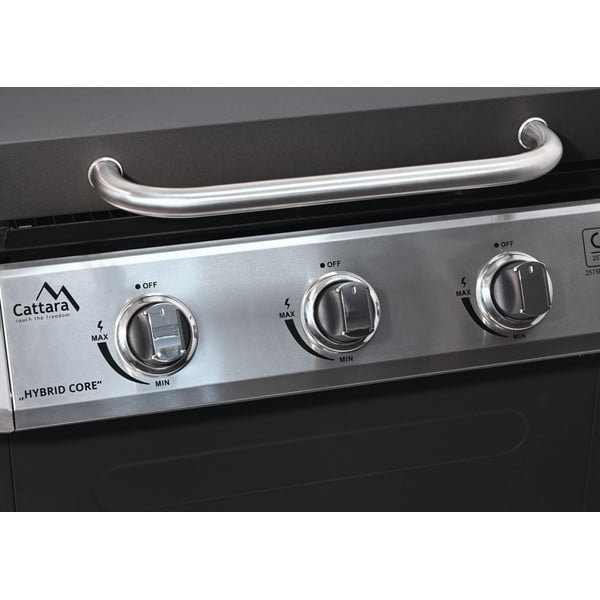 Barbecue a gas e a carbone Hybrid Core - Cattara-image-4