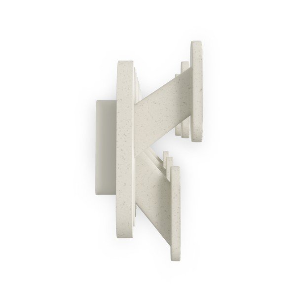 Attaccapanni da parete beige in acciaio 16 cm Tempo – Umbra-image-4
