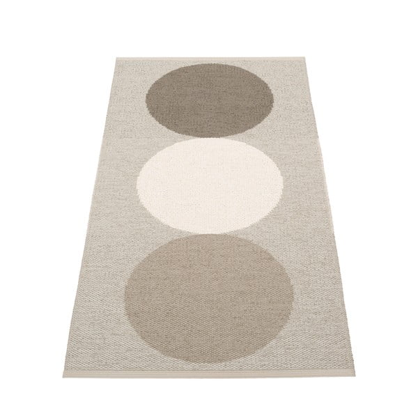 Tappeto da interno/esterno grigio/color crema 70x140 cm Otto Clay – Pappelina